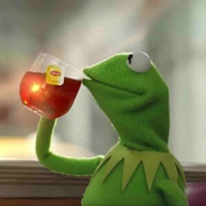 blank kermit tea meme template kermit tea meme template blank for easy download usage