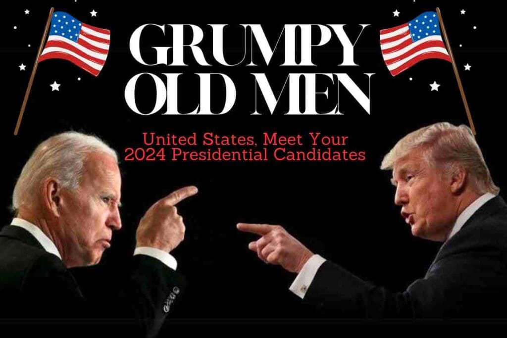 grumpy old men us presidential debate meme grumpy old men photo of biden and trump pointing during debate