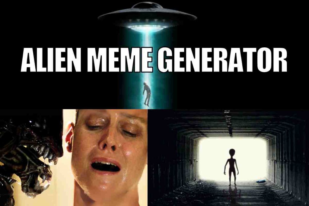 alien meme generator create with the alien meme generator