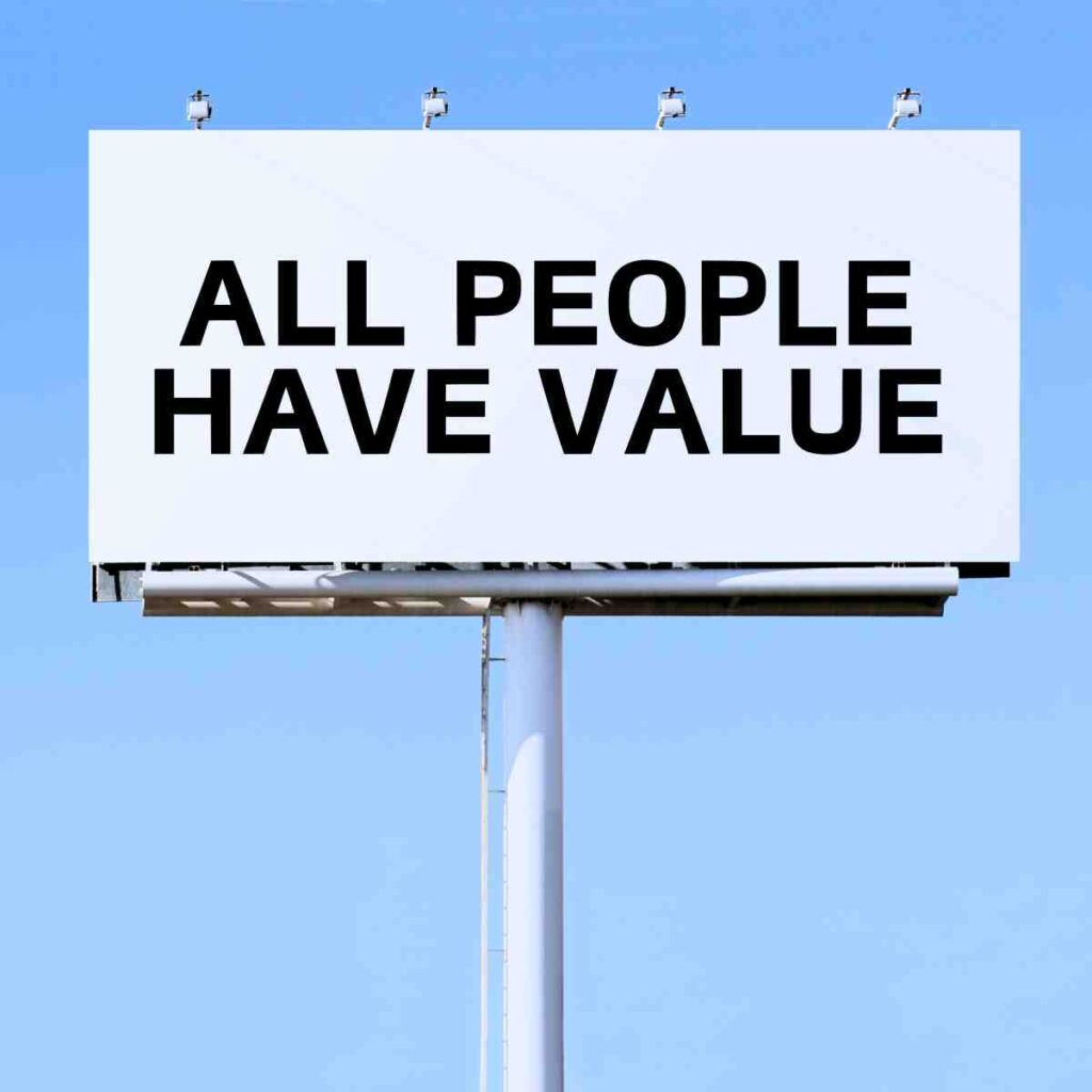 all people have value meme billboard meme stating that all people have value quote from michelle obama speech at dnc