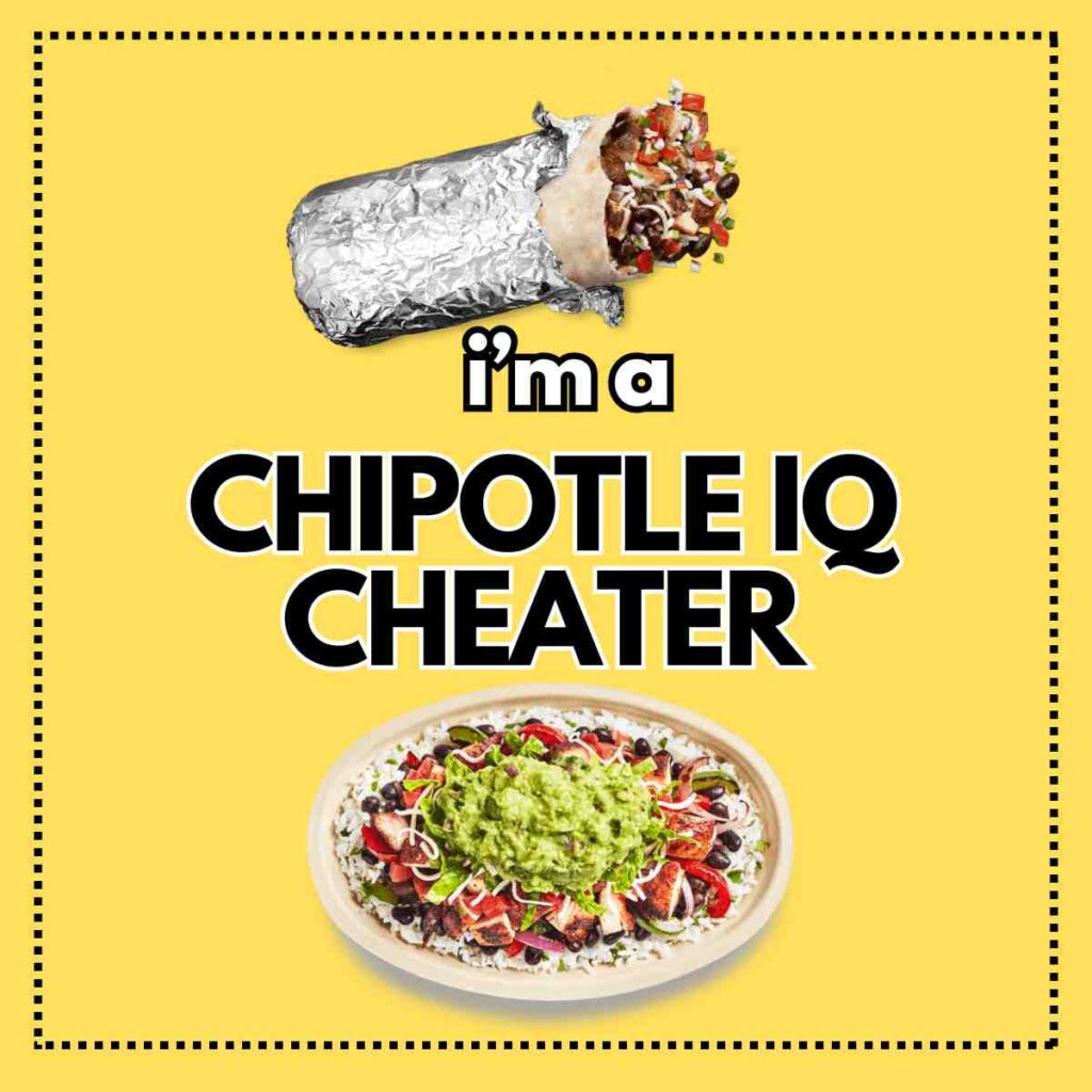 chipotle iq cheater im a chipotle iq cheater badge