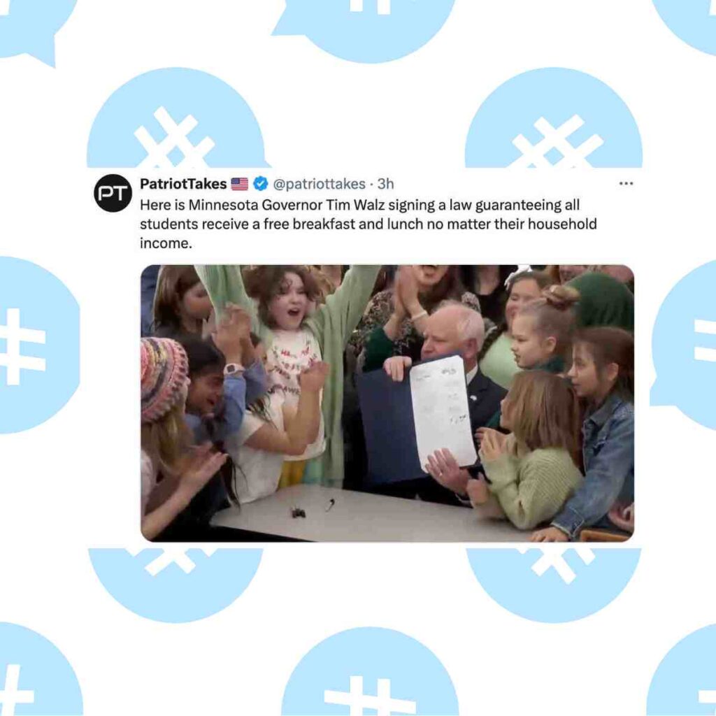 free meals for kids meme tim walz free meals for kids tim walz meme