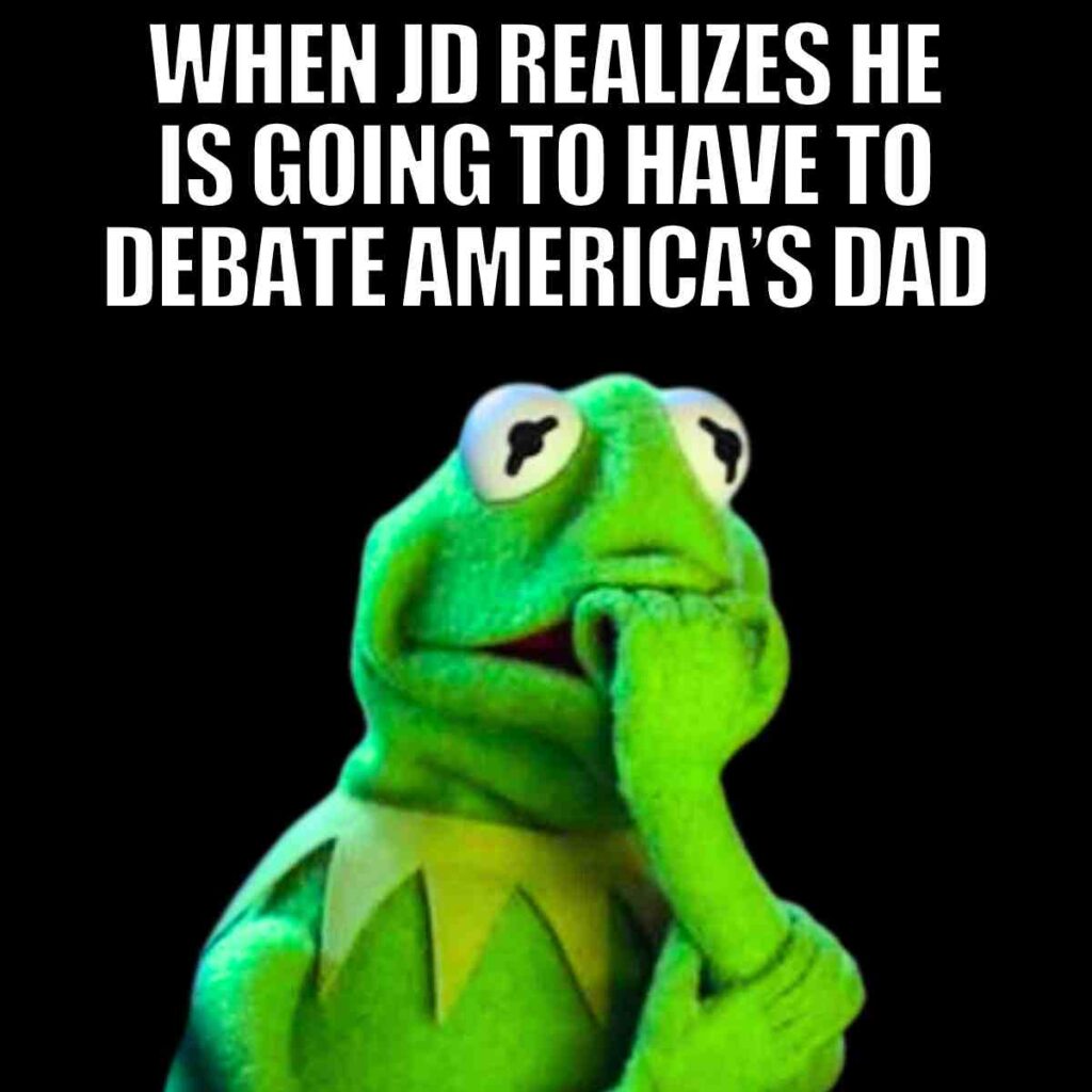 jd vance meme tim walz tim walz jd vance debate meme