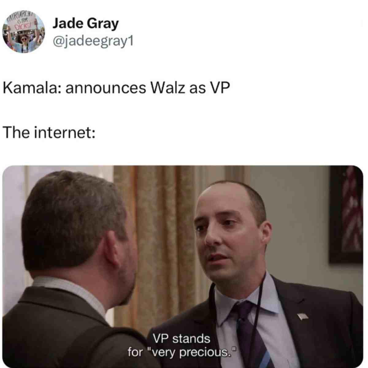 kamala walz meme tim walz arrested development