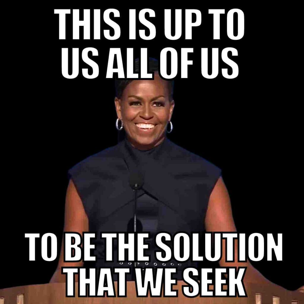 michelle obama dnc meme michelle obama do something meme