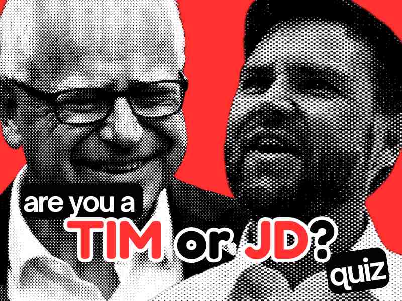 are you a jd vance or tim walz quiz photo of both vp candidates