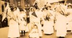 vintage womens right parade photo to celebrate women's equality day