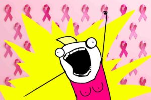 feature image for breast cancer awareness memes