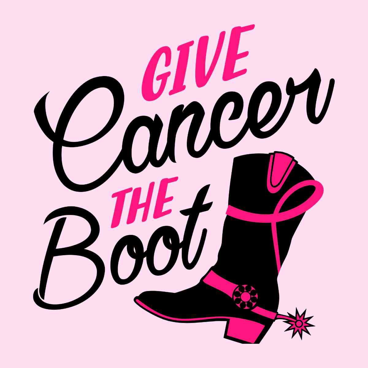 give breast cancer the boot meme give cancer the boot meme