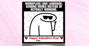 Free printable Valentine's Day cards for coworkers – fun and professional designs to share appreciation in the workplace.