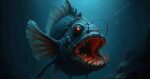 Collection of funny black devil anglerfish memes