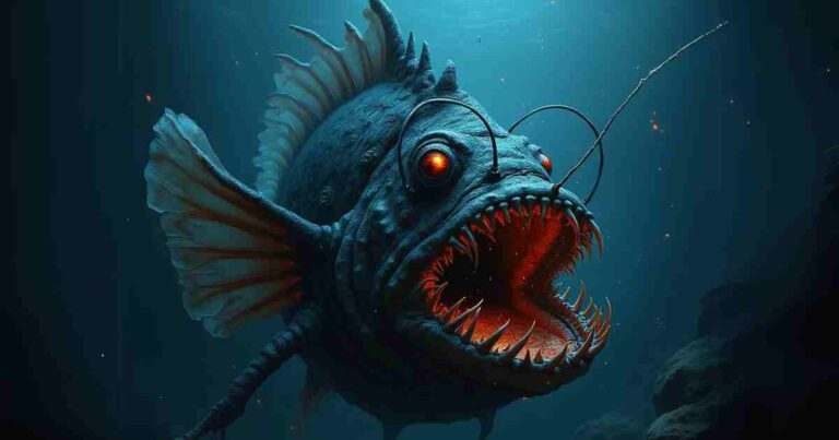 Collection of funny black devil anglerfish memes