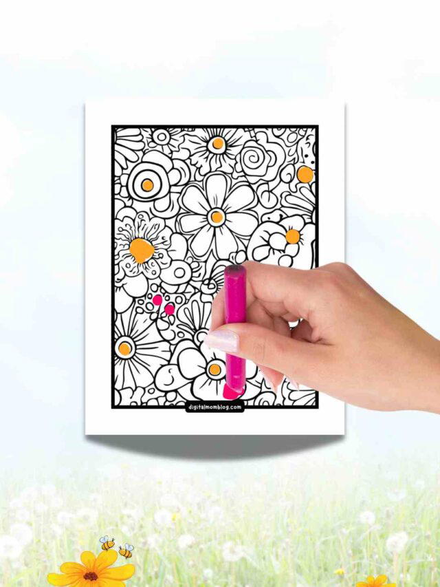 Color Your Way Into Spring Fun