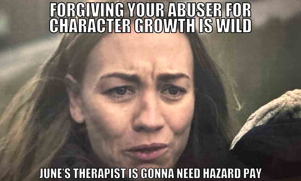 serena june handmaids tale finale meme serena joy handmaids tale finale meme as june forgives her