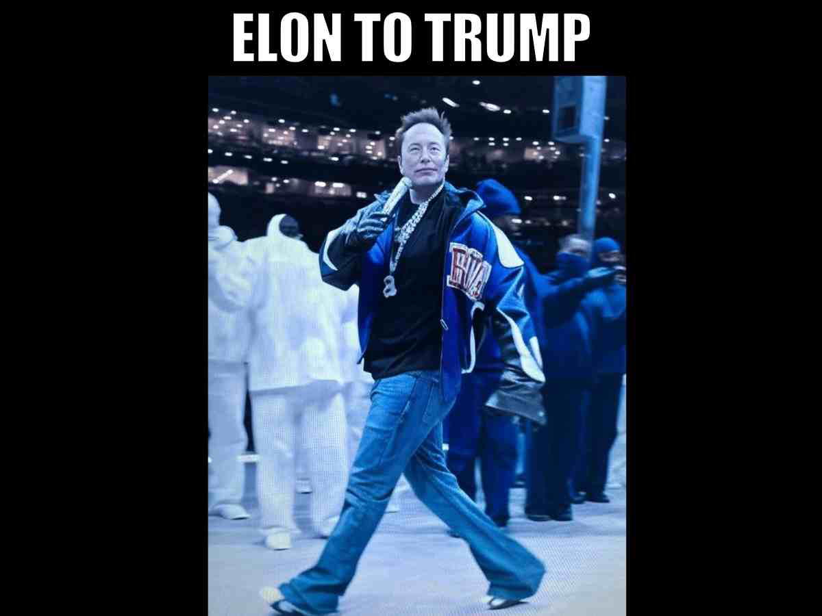 trump vs elon musk kendrick meme A funny Elon Musk meme of him as Kendrick Lamar saying elon to trump